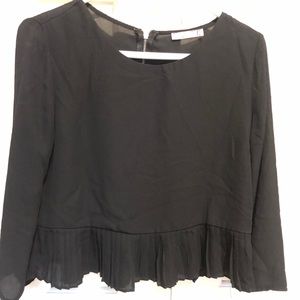 BERSHKA BLACK BLOUSE